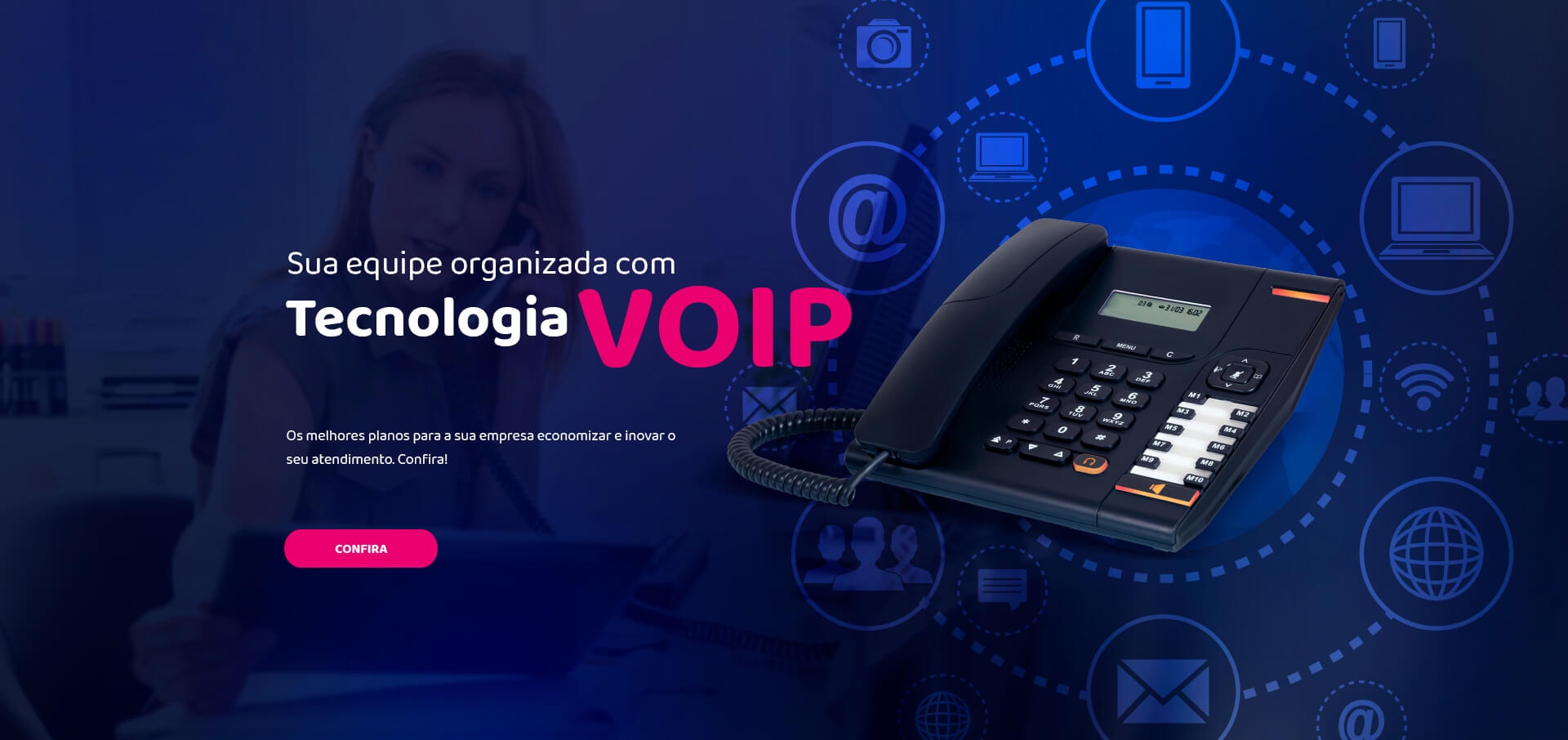 Tecnologia voip para a sua empresa